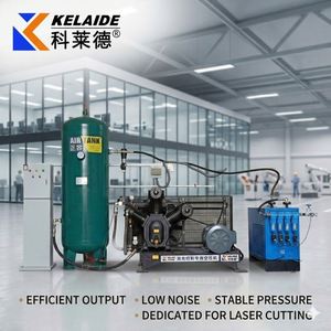 เครื่องอัดอากาศแบบลูกสูบไร้น้ำมัน 1500W เงียบ สำหรับการแพทย์และทันตกรรม - Product Image 6
