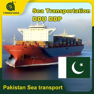 Le fret maritime le moins cher de la Chine au Pakistan, agent de fret maritime et aérien DDP/DDU, service porte-à-porte