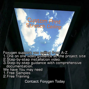 Plafond tendu en <span class=keywords><strong>toile</strong></span>, faux plafond en plâtre, nouveau design, prix bas - Product Image 5