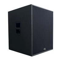 Caisson de basses professionnel de 18 pouces en alliage de néodyme et de titane, haut-parleur de haute puissance pour concerts/théâtres/stades