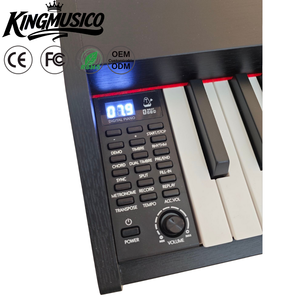 <span class=keywords><strong>Piano</strong></span> numérique 88 touches <span class=keywords><strong>avec</strong></span> puce taïwanaise |   128 polyphonies |   Clavier MIDI USB <span class=keywords><strong>avec</strong></span> interface casque et pédale - Product Image 3