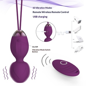 Ejercitador de <span class=keywords><strong>Kegel</strong></span> con Control Remoto Inalámbrico, 10 Frecuencias de Vibración, Entrenador de Suelo Pélvico, Masajeador de Silicona Recargable por USB - Product Image 3