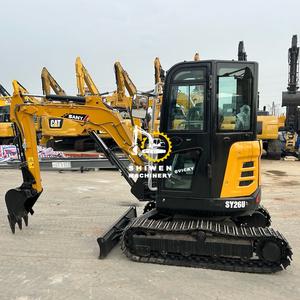 Nouvelle mini pelle SANY SY26 SY35 SY55 SY75 avec Zero Tail Digger Machine 26u prix bon marché moteur et composants de base de moteur - Product Image 2