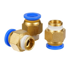 Air <b>Quick</b> Coupler Coupling <b>Quick</b> Connect Plastic Pneumatic Fittings Plastic Pneumatic Parts Push in Fittings Tube <b>Connector</b> - Product Image 1