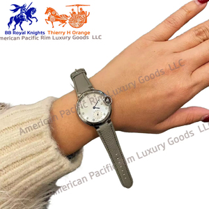 Relojes de Cuarzo Analógicos de Diamantes de Lujo para Hombre y Mujer, de Acero Inoxidable, Resistentes al Agua, Modernos, para Parejas, BV - Product Image 3