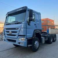 Camion tracteur poids lourd SHACMAN X6000 6x4 Euro 2 d'occasion, conduite à gauche, 490 CV, avec cabine couchette, capacité de charge 21-30T, pour la logistique