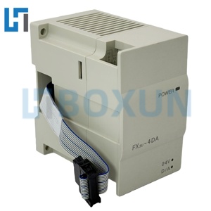 โมดูล PLC FX3U-4DA ชุด MELSEC-F โมดูลเอาต์พุตแบบอนาล็อก FX3U 24VDC ตัวควบคุมอัตโนมัติในอุตสาหกรรม - Product Image 3