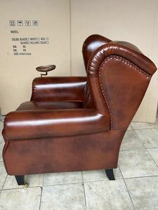 1919 moderne lumière luxe cigare salon meubles pu cuir chaises de bar dossier haut vintage cuir <span class=keywords><strong>vieux</strong></span> cigare club chaise <span class=keywords><strong>à</strong></span> <span class=keywords><strong>vendre</strong></span> - Product Image 5