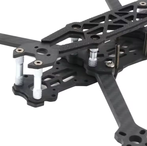 Mark4 <b>RC</b> Racing <b>Drone</b> Quadcopter 7inch 295mm Carbon Fiber Frame Kit Remote Control Arm Motor Power Black Made in Guangdong China - Product Image 6