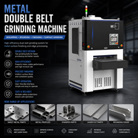Machine à débavurer les bords de tôles en CNC SR-TECH avec une puissance de 20 kW pour l'élimination des bavures sur les plaques métalliques et la finition des bords arrondis