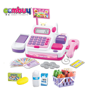 Commercio all'ingrosso pretend gioca <span class=keywords><strong>giocattolo</strong></span> elettrico di plastica mini portatile registratore di <span class=keywords><strong>cassa</strong></span> - Product Image 2