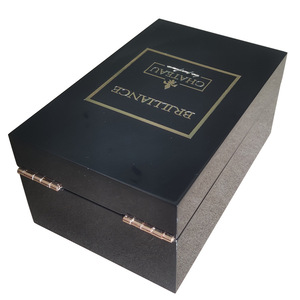 กล่องของขวัญน้ำหอม Brilliance Chateau ขนาด 170x110x75 มม. วัสดุไม้สีดำ สำหรับบรรจุภัณฑ์เครื่องประดับ - Product Image 4