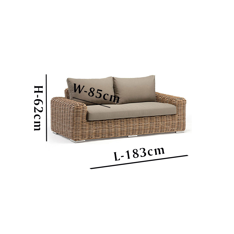 two-seater sofa