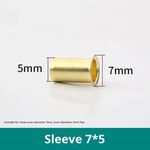 לחץ גבוה ניילון צינור ריסוק עם נחושת אניה לילית pt meson עין חלול שריינר צינור אניה הליבה - Product Image 6