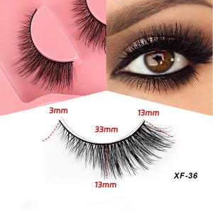 ขนตาปลอมแบบแถบ 2 คู่ ขนาด 18 มม. ทรงแคทอาย ให้ลุคธรรมชาติ หนาฟู - Product Image 5