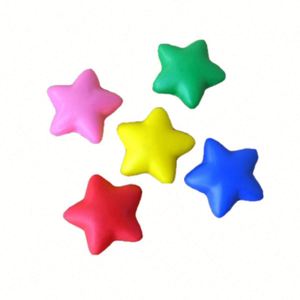 ของเล่นรูปดาวออกแบบตามสั่งเพื่อการส่งเสริมการขาย ลูกบอลบรรเทาความเครียดรูปดาวพร้อมโลโก้สั่งทำพิเศษ - Product Image 2