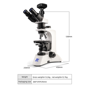 Kính hiển vi phân cực truyền dẫn chuyên nghiệp MSD365-1000 với máy ảnh 10 triệu pixel - Product Image 2