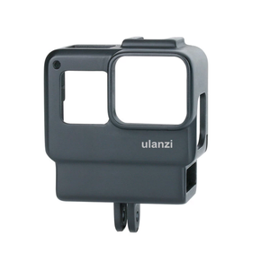 Precio al por mayor Ulanzi V2 Vlog Case Carcasa Vlogging Cage Frame Cold Shoe Mount para micrófono <span class=keywords><strong>GoPro</strong></span> 5 6 <span class=keywords><strong>7</strong></span> Accesorios - Product Image 1