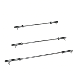 <span class=keywords><strong>Barra</strong></span> de Acero para Pesas de Gimnasio y Levantamiento de Pesas - Múltiples Longitudes (1.2m) - Product Image 2