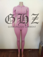 Produsen Pakaian Y2k Hoodie Bergaris Samping Jaket dan Celana Set Headband Tracksuit Berkualitas Tinggi Loungwear Set 2 Potong Wanita