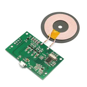 pcba 120w lm301h 12v input qi charger pcba lamp pcba wireless charging circuit board pcb assembly