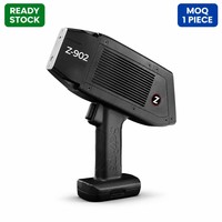 Analisa LIBS Genggam Z-902 Plus Spektrometer Ganda 190-620nm Pemilah Paduan Cepat Pengurutan Sampah Kelas 1 Keamanan Laser 1 Detik
