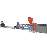 Granulateur à vis simple à deux étages de haute efficacité de la marque PYM, SJ120-120, 380V, machine de fabrication de déchets HDPE/LDPE/PP