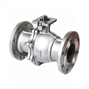 ข้อต่อแบบหน้าแปลน ANSI RF 150LB แบบฟูลบอร์ ตัวเรือน SS304 ซีท PTFE บอลลูฟต์แบบลอยตัว DC24V - Product Image 3