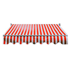 Toldo plegable retráctil mano reforzada contracción balcón toldo paraguas patio <span class=keywords><strong>portal</strong></span> exterior - Product Image 4