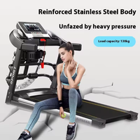 Tapis roulant elliptique professionnel commercial pour salle de sport, écran LCD électrique, exercice aérobie sans fil, machine de course multifonction