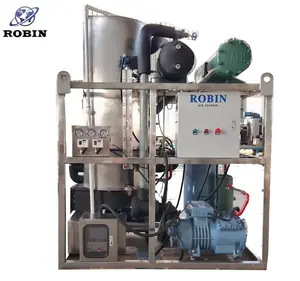 Máquina de hielo de tubo de hielo ROBIN 5 toneladas de alto hielo de tubo semiautomático económico con función de pesaje
