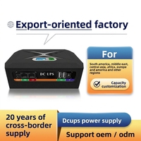 Mini DC UPS 18W Fase Tunggal Gelombang Sinus Murni Cadangan Daya untuk Router WiFi Modem CCTV Kamera Keamanan Perlindungan Terhadap Pemadaman Listrik