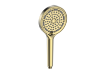 Pommeau de douche à main de luxe pour hôtels Finition chromée avec pluie filtrée et couleurs arc-en-ciel Modèles de pause et de pulvérisation de massage