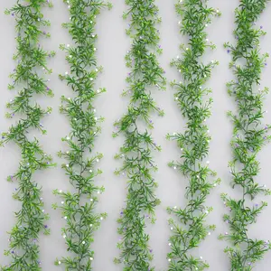 170Cm Plastic Baby Ademhangende Planten Kunstmatige Gypsophila Planten Voor Bruiloftsfeest Winkelcentrum