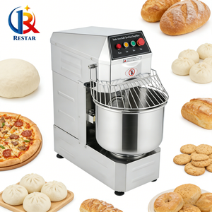 Batidora Eléctrica de Alimentos de 20L, 25L, 30L, 40L, 50L, 60L para Panadería, Repostería, Pasteles, Pan, Pizza, Mini Batidora Planetaria Procesadora de Masa - Product Image 1