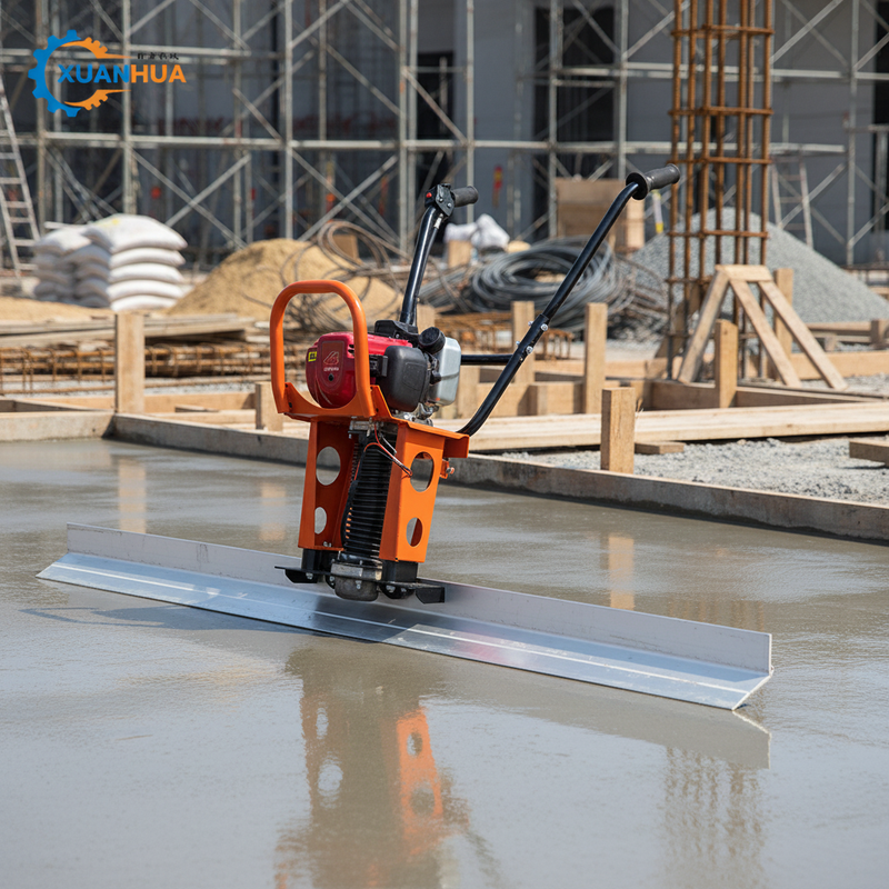 Concrete Power Float Screed Vibrator Floor
