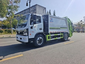 Véhicule <span class=keywords><strong>de</strong></span> collecte <span class=keywords><strong>de</strong></span> déchets DongFeng 8 cm3 Camionnette à <span class=keywords><strong>ordures</strong></span> à vendre - Product Image 2