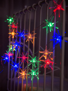Đèn Dây Thần Tiên Led Ngôi Sao Starburst Chạy Bằng Pin Để Trang Trí Giáng Sinh - Product Image 3