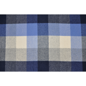 Manta de Lana Raschel BLUE PHOENIX, 100% Lana, Diseño a Cuadros, Lujosa, Personalizada, Acogedora, Suave, Cálida para Invierno, <span class=keywords><strong>Mora</strong></span> - Product Image 4
