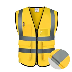 Good Supplier Workwear Breathable Visibility Hi Vis Work Safety Reflective Clothing