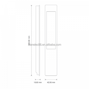 Vente en gros de pièces OEM pour congélateur Ays033 Présentoir de porte de réfrigérateur <span class=keywords><strong>noir</strong></span> ambiant numérique à 3 fils avec LED - Product Image 4