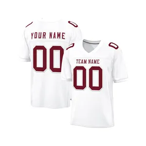 Factory Price Custom Number Sport Best Fashion Men Training Jersey American Footballs Polyester Mesh American Football Jersey