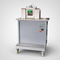 Machine de granulation de plastique, mini moulin à deux rouleaux de bureau, rouleaux de 80 mm, mélangeur de composés PE PP PVC, granulation de laboratoire, CE ISO