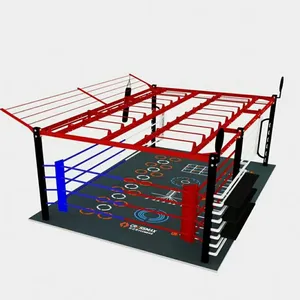 Оборудование для фитнеса, напольное боксерское кольцо