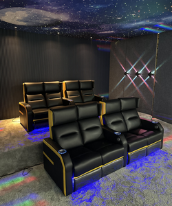 Moderne Confortable Multifonctionnel Électrique Inclinable Canapé Chaise En Cuir Véritable Home Cinéma Meubles Hôtel Théâtre Meubles - Product Image 4