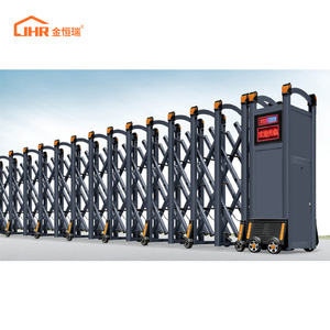 <span class=keywords><strong>Portail</strong></span> Rétractable Moderne en Aluminium Robuste pour la Sécurité des Allées Commerciales – Vente Directe Usine, Haute Qualité, Résistant aux Intempéries - Product Image 4