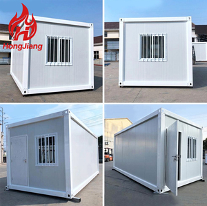 Nhà nhỏ lắp ghép giá rẻ, đóng gói phẳng, vận chuyển dễ dàng, nhà container mô-đun tháo rời, thiết kế hiện đại, phòng khách bằng thép - Product Image 4