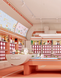 Vitrina de Exhibición para Tienda de Juguetes de Diseño Personalizado con Iluminación LED para Servicio Integral de Diseño de Interiores - Product Image 2