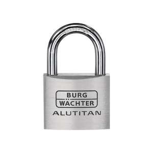 กุญแจกระบอกสูบ Burg wächter 770/40ตัวล็อคอลูมิเนียมกว้าง40มม. ล็อคแบบเฉพาะตัว - Product Image 1