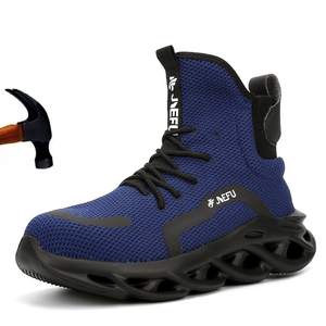 <span class=keywords><strong>Stivaletti</strong></span> <span class=keywords><strong>Antinfortunistici</strong></span> Isolanti 6KV con Punta <span class=keywords><strong>in</strong></span> Acciaio EN12568 Scarpe di Sicurezza da Uomo Anti-Perforazione Leggere e Traspiranti - Product Image 3